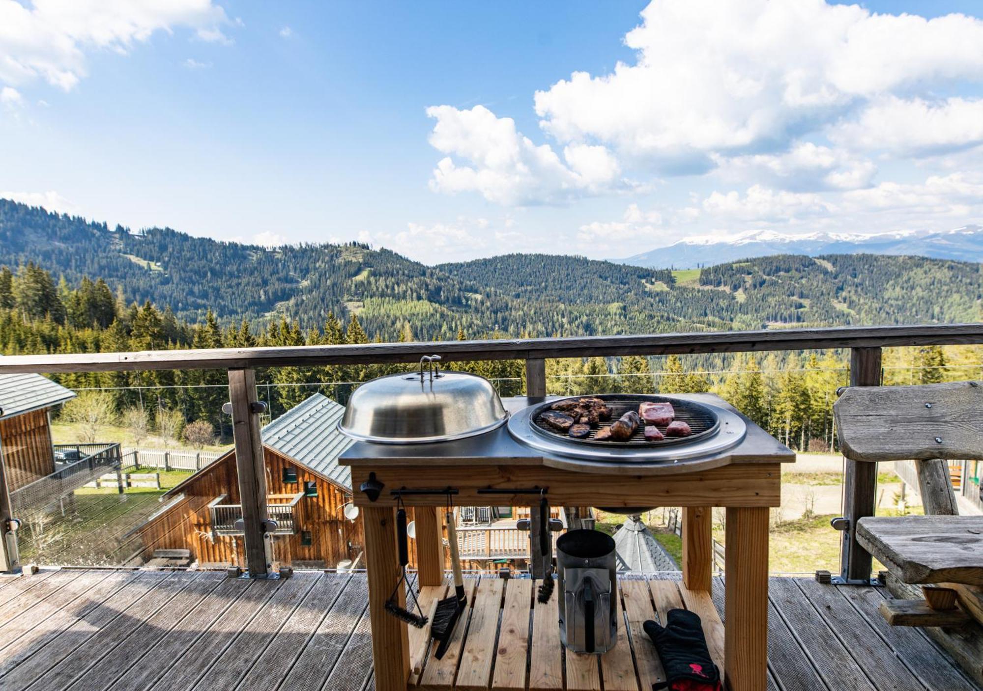 1A Chalet "Wolke" Wandern, Grillen, Wellness Im Traumhaus โวลฟ์สแบร์ก ภายนอก รูปภาพ