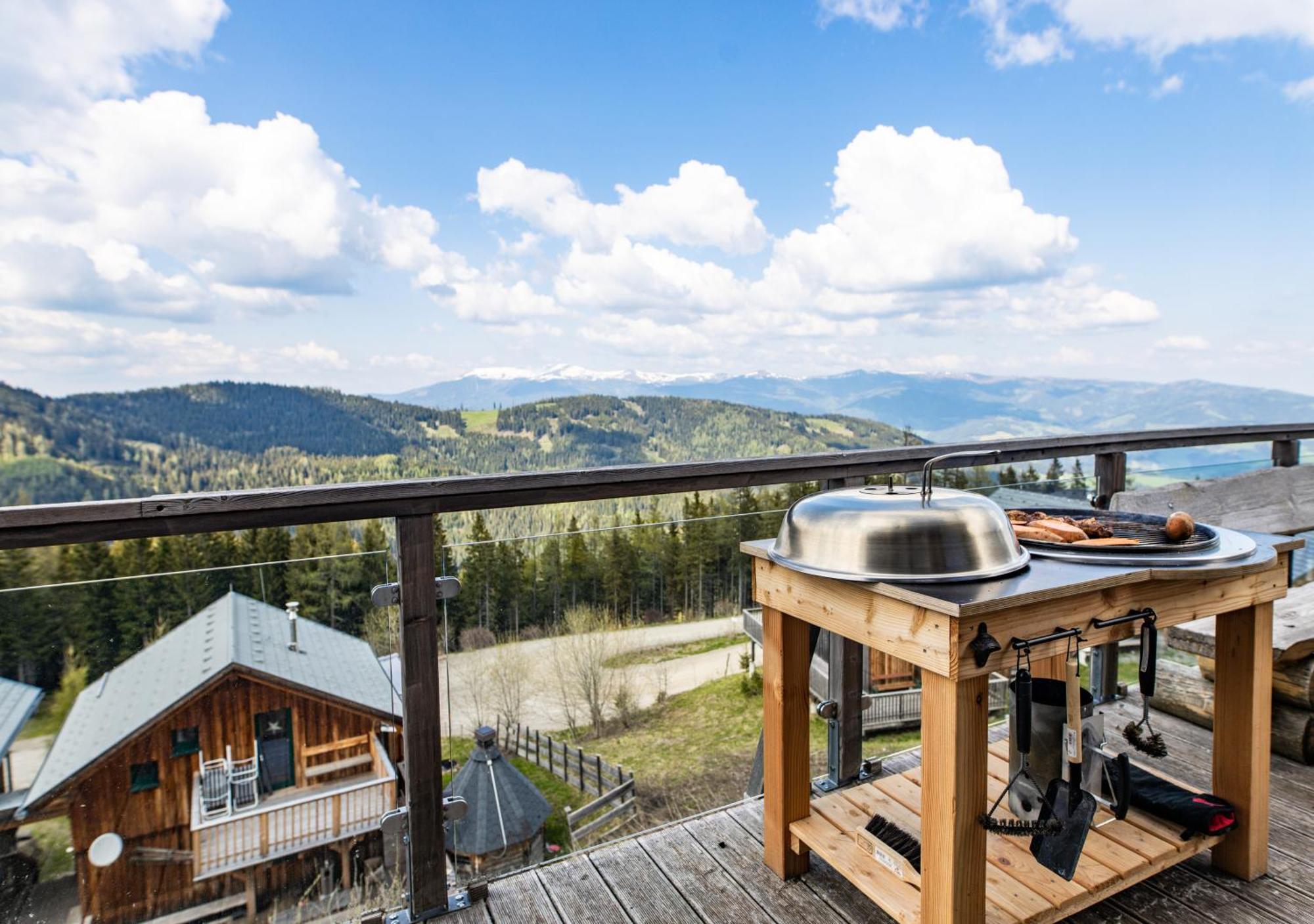 1A Chalet "Wolke" Wandern, Grillen, Wellness Im Traumhaus โวลฟ์สแบร์ก ภายนอก รูปภาพ