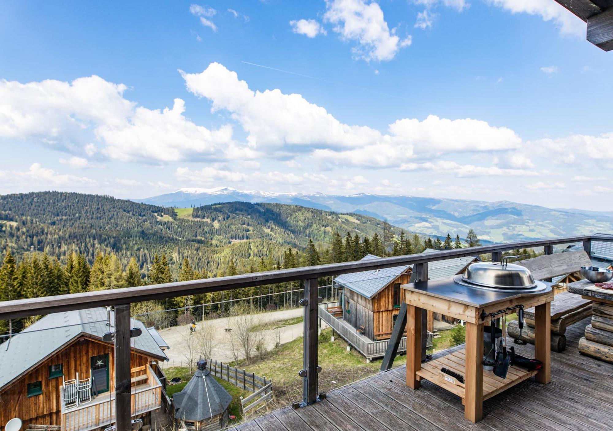 1A Chalet "Wolke" Wandern, Grillen, Wellness Im Traumhaus โวลฟ์สแบร์ก ภายนอก รูปภาพ