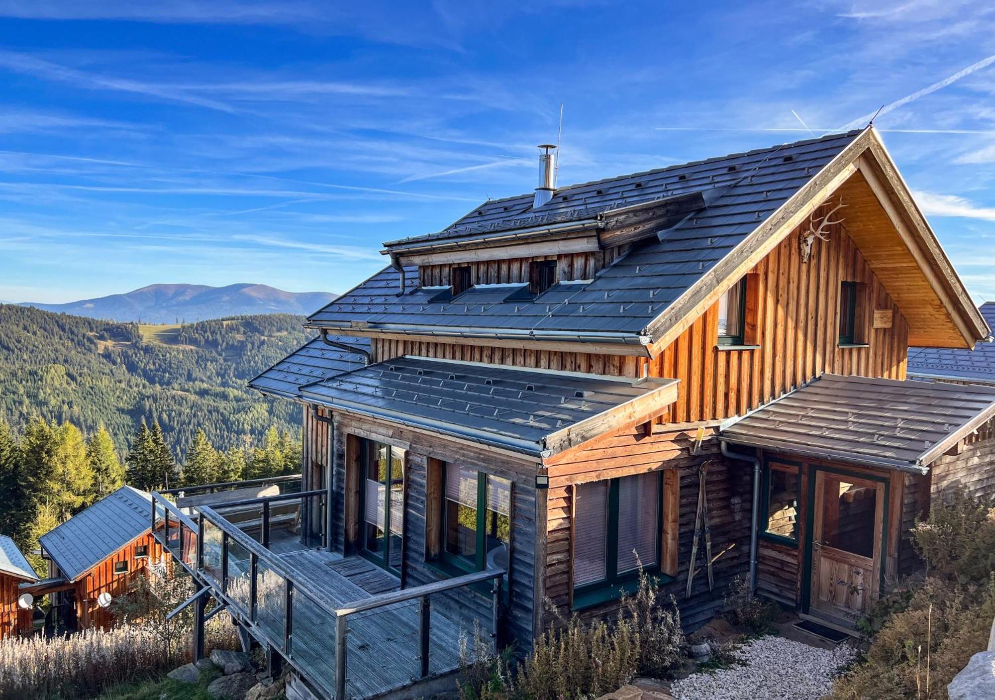 1A Chalet "Wolke" Wandern, Grillen, Wellness Im Traumhaus โวลฟ์สแบร์ก ภายนอก รูปภาพ