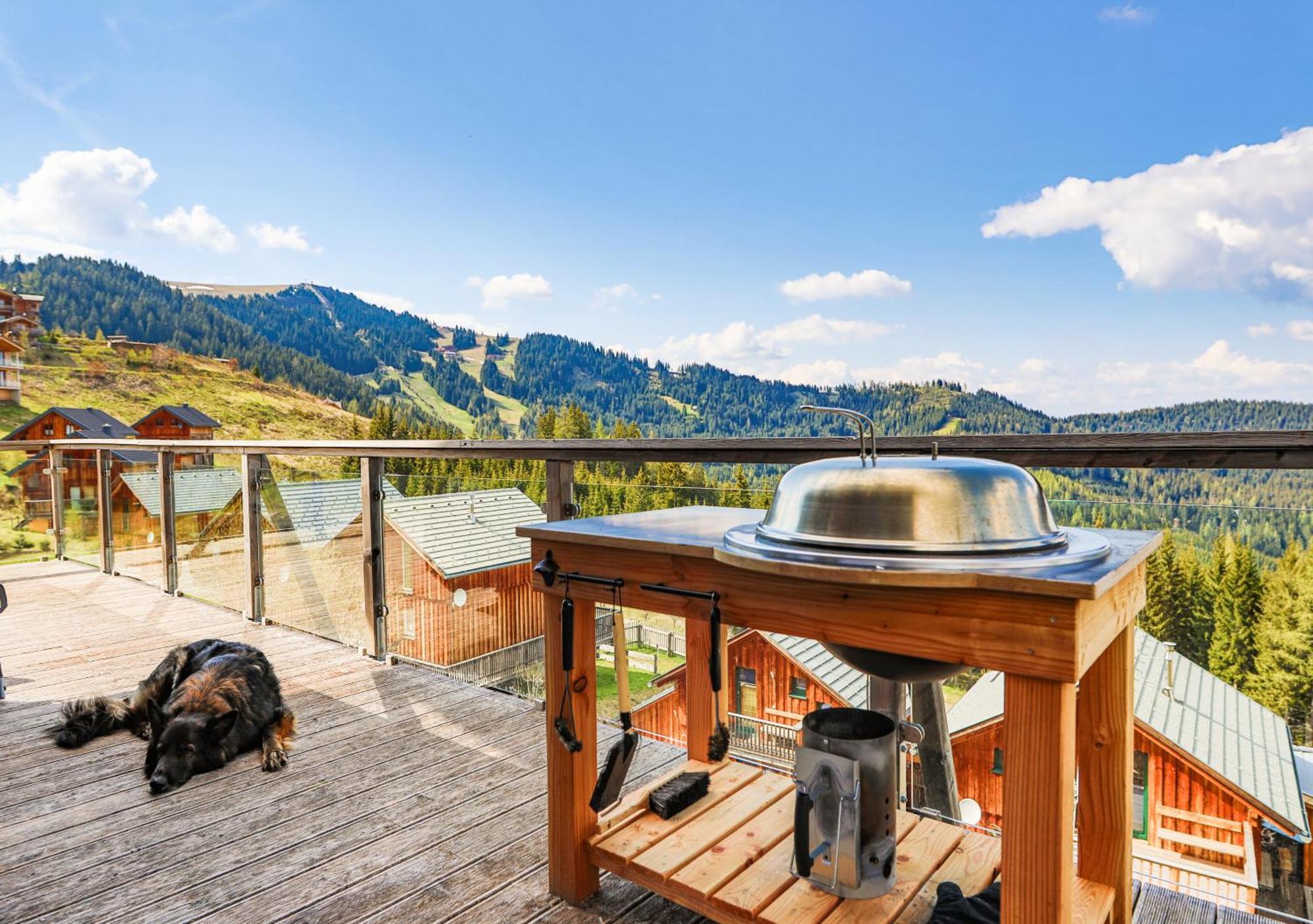1A Chalet "Wolke" Wandern, Grillen, Wellness Im Traumhaus โวลฟ์สแบร์ก ภายนอก รูปภาพ