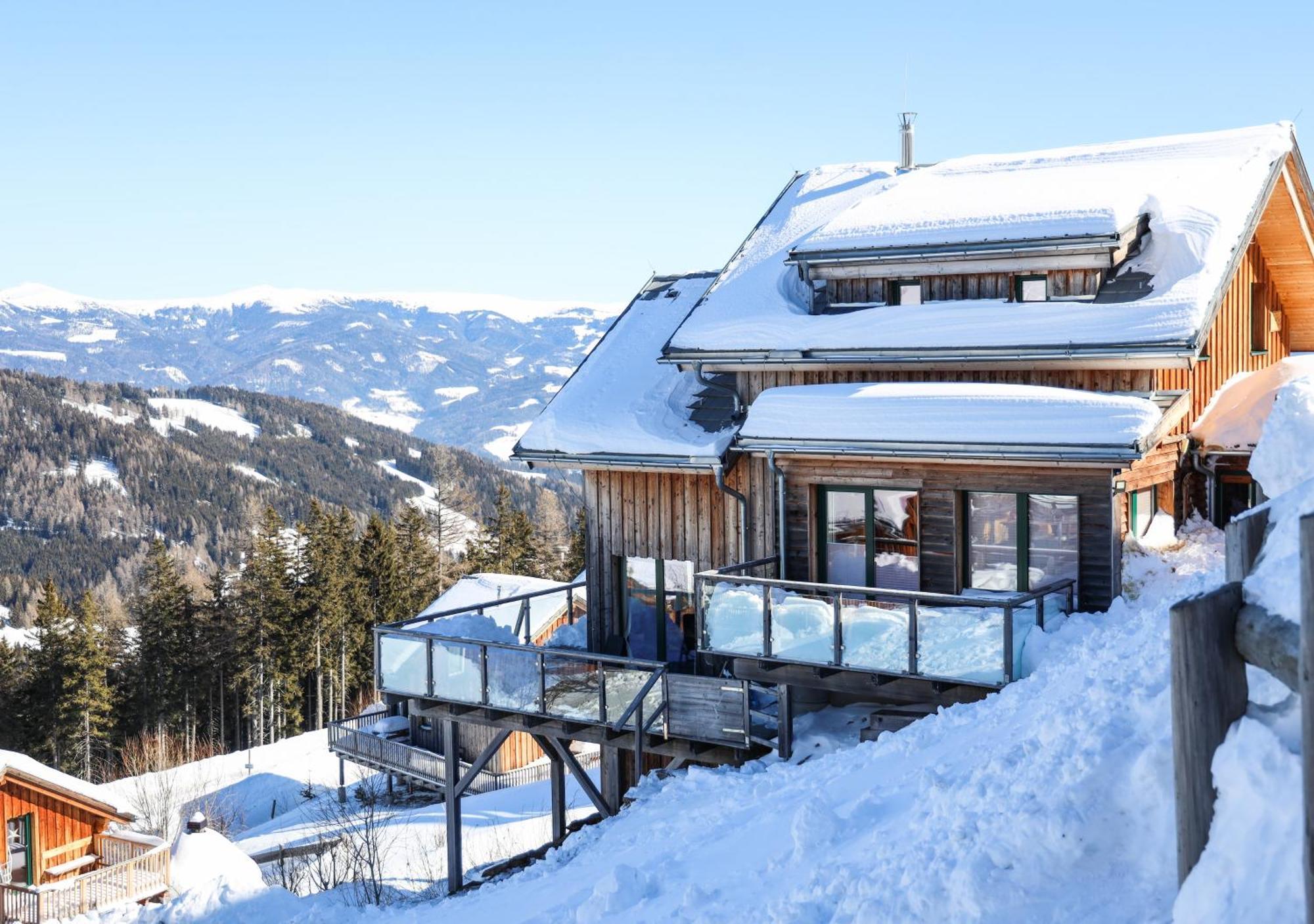1A Chalet "Wolke" Wandern, Grillen, Wellness Im Traumhaus โวลฟ์สแบร์ก ภายนอก รูปภาพ