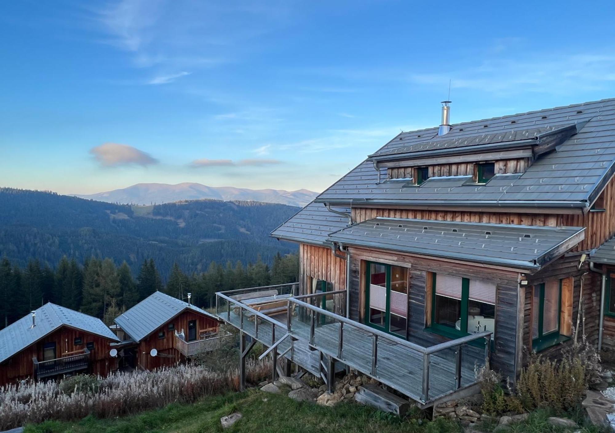1A Chalet "Wolke" Wandern, Grillen, Wellness Im Traumhaus โวลฟ์สแบร์ก ภายนอก รูปภาพ
